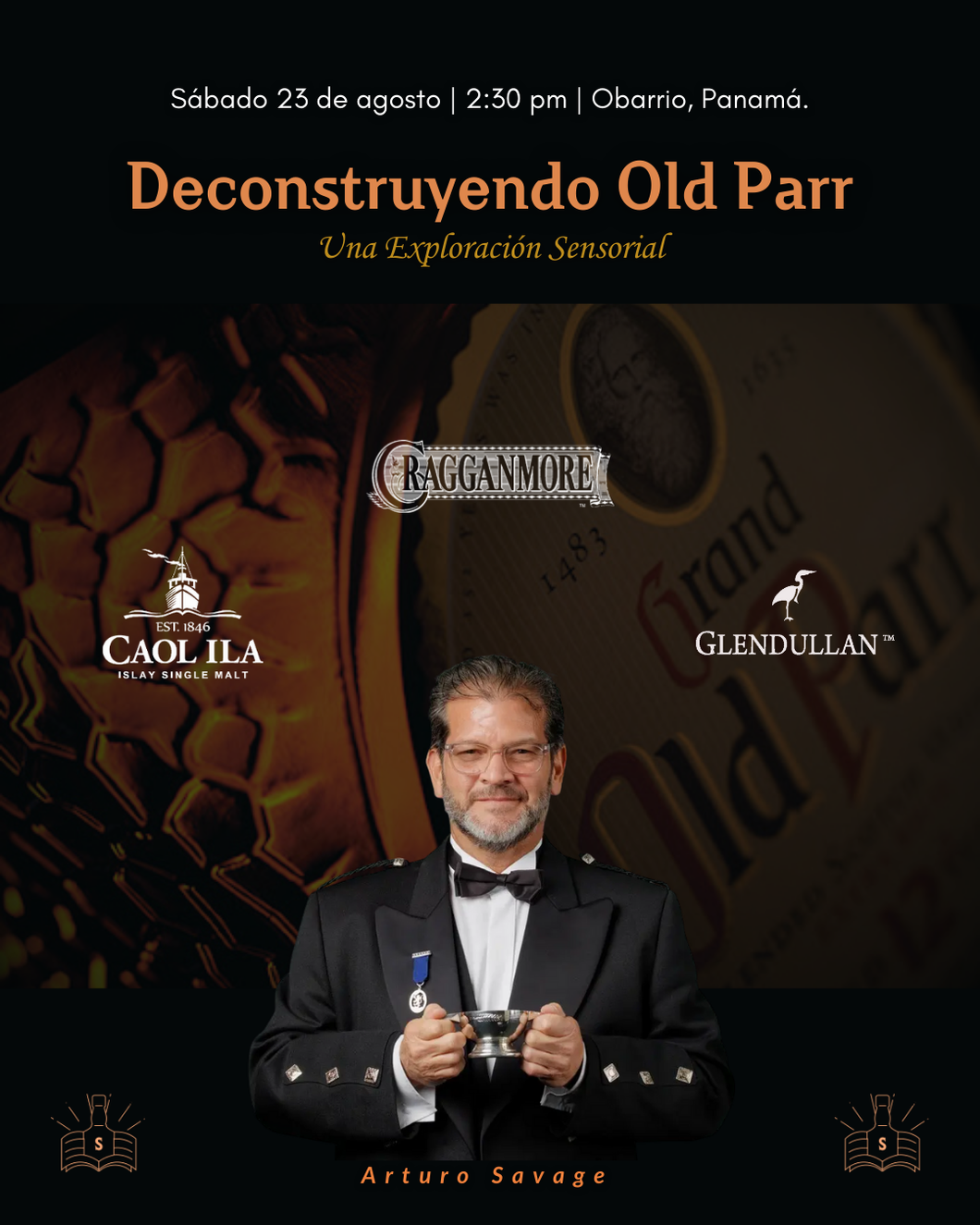 Deconstruyendo Old Parr con Arturo Savage
