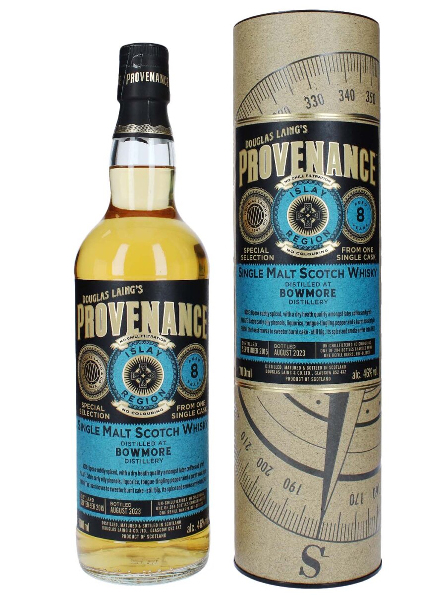 Provenance Bowmore 2015 | 8 años