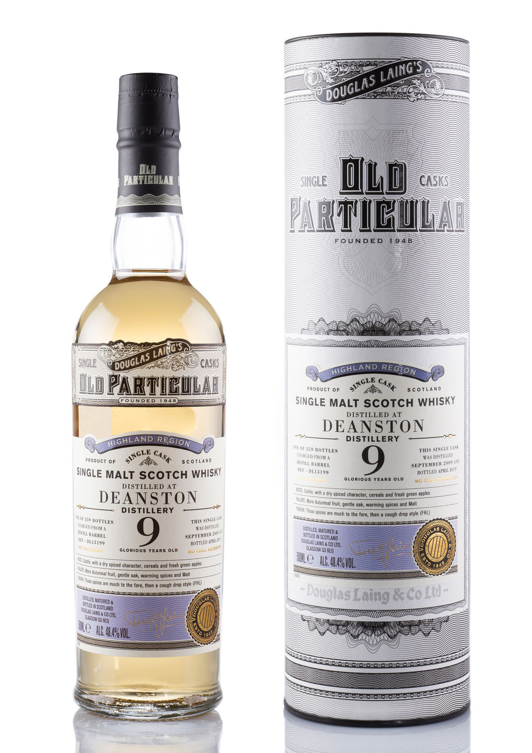 Deanston 9 años (Old Particular) 500ml