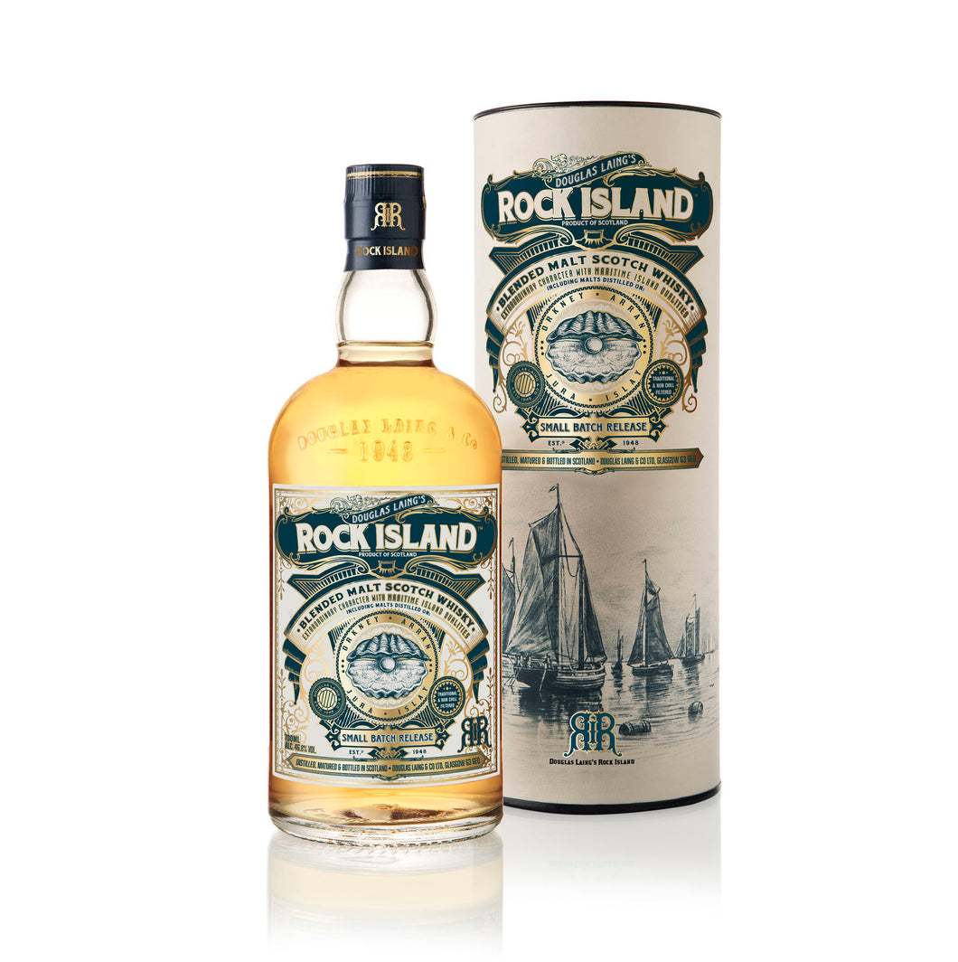 Rock Island - Scottish Island Blended MALT Whisky 700ml