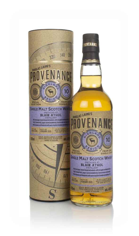 BLAIR ATHOL SINGLE CASK 10 YEARS OLD 46% [Provenance]